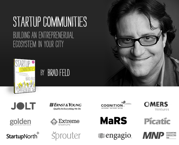 Oct 30, 2012 A Conversation with Brad Feld on Startup Communities