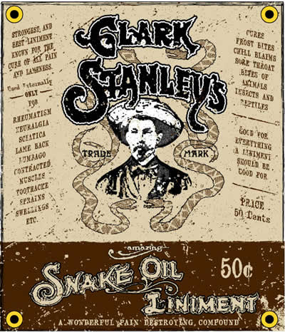Clark Stanley's Snake Oil Linments